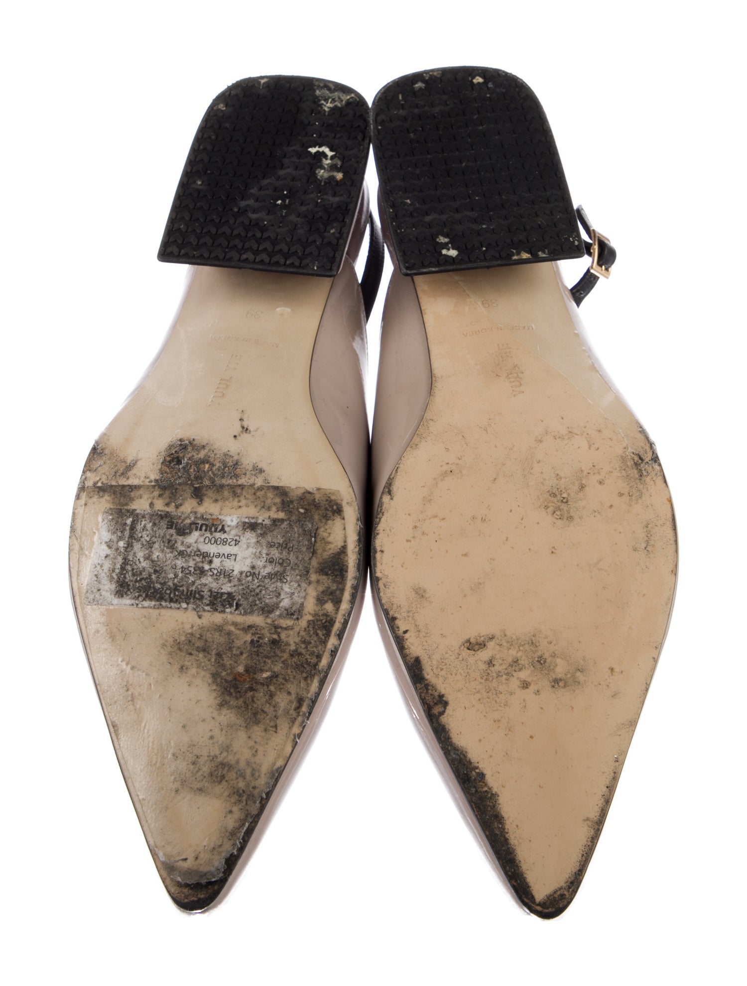 Yuul Yie Leather Slingback Pumps